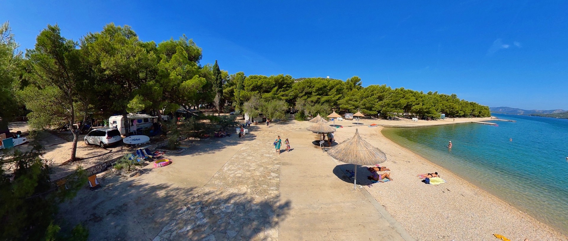 Beach 02 | Autocamp Jazina | Tisno