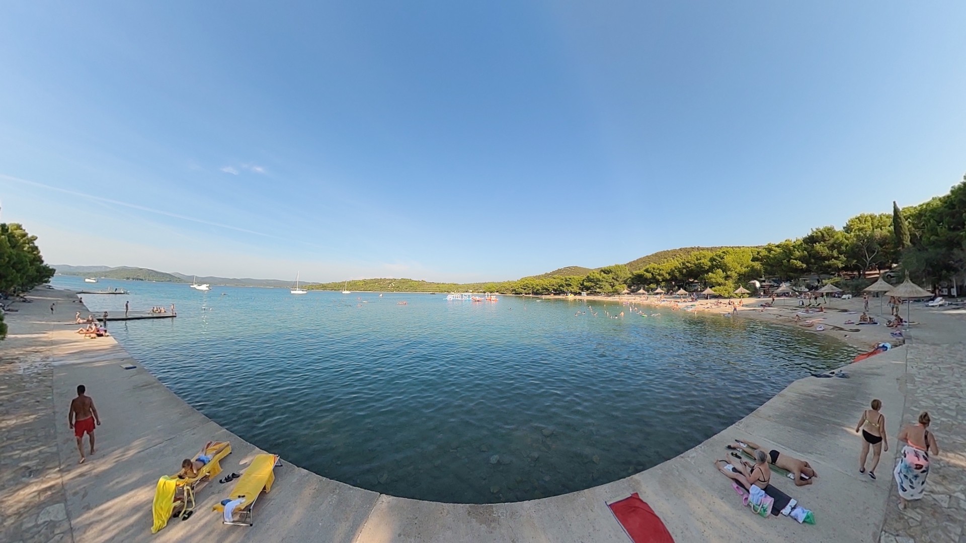 Beach 02 | Autocamp Jazina | Tisno