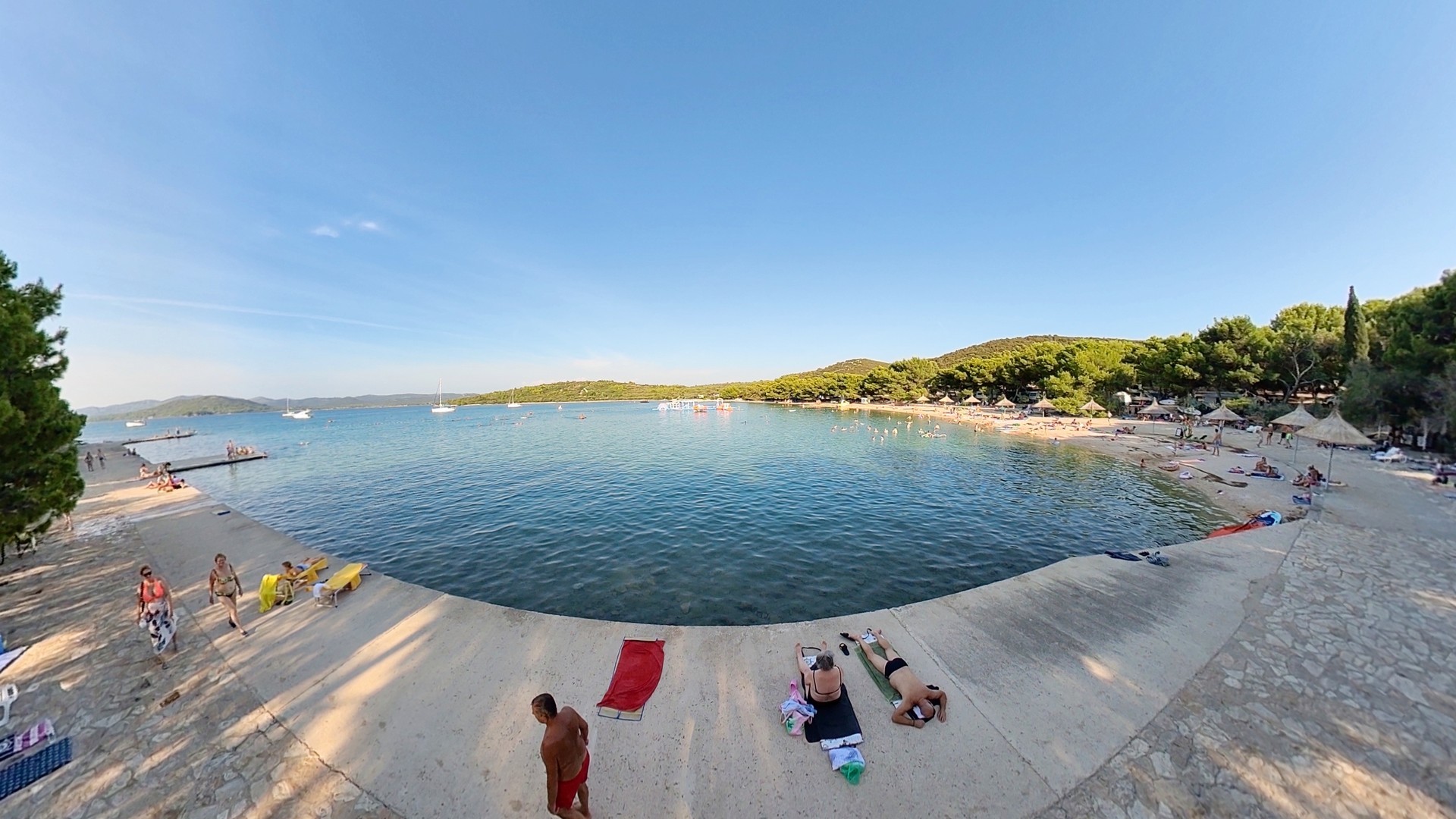 Beach 02 | Autocamp Jazina | Tisno