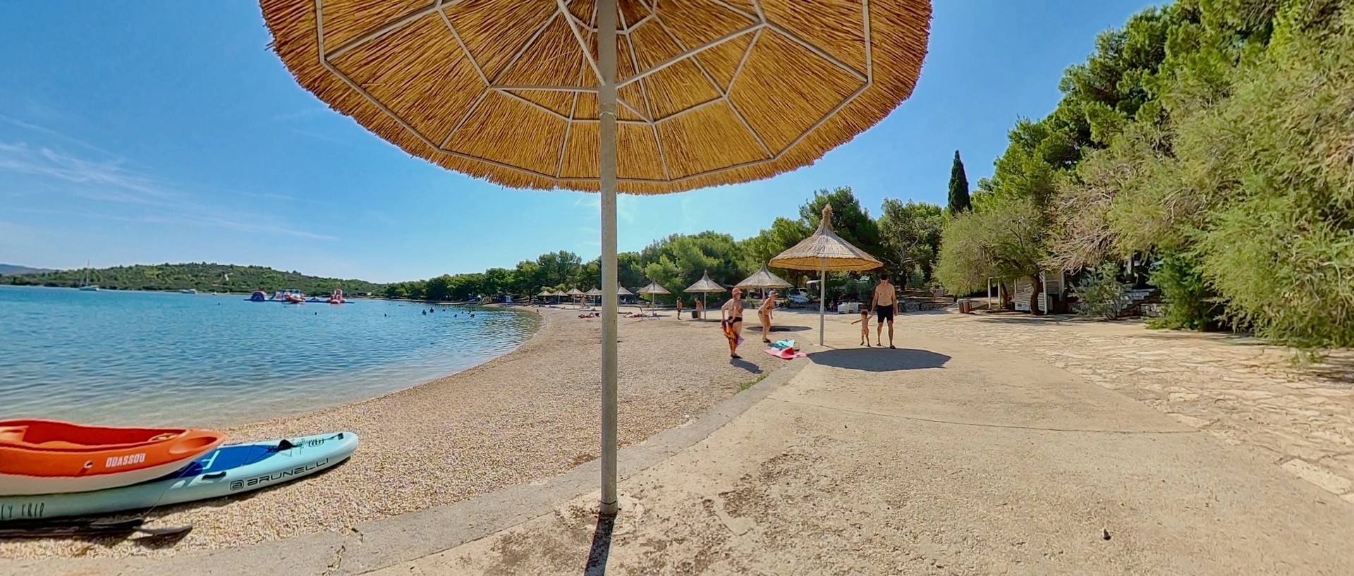 Beach 02 | Autocamp Jazina | Tisno